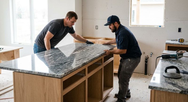 Granite Installation in Lake County, IL